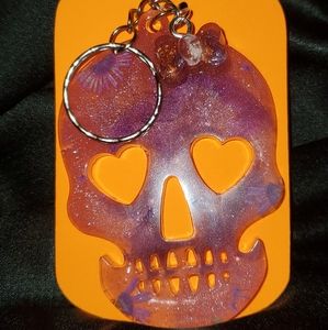 Skull keychain